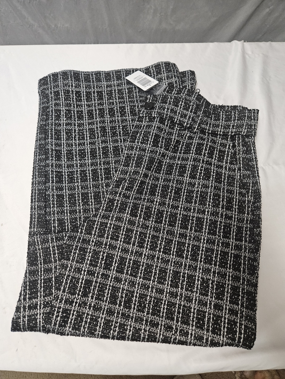 torrid Black & White Wide Leg Pants